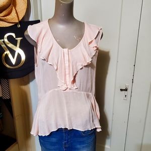 Ella Moss ruffled sleeveless top